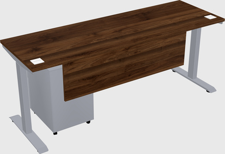 Single motor electric desk