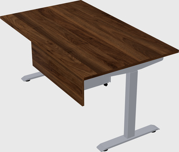 Single motor electric desk