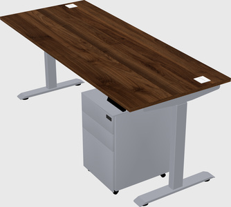 Single motor electric desk