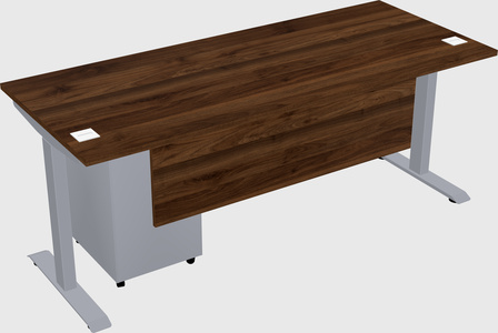 Single motor electric desk