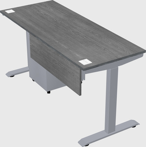 Single motor electric desk