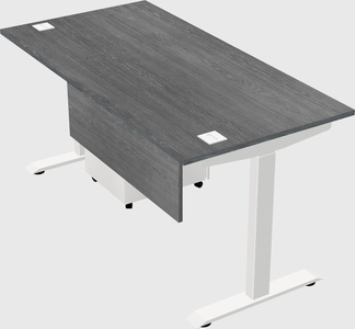 Single motor electric desk