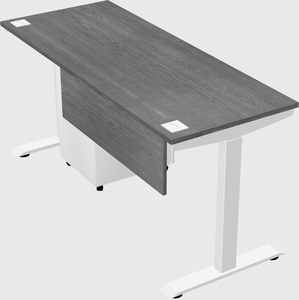 Single motor electric desk