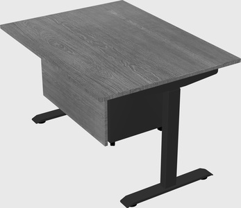 Single motor electric desk