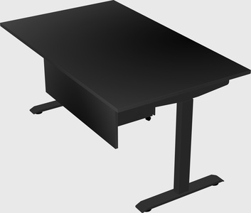 Single motor electric desk
