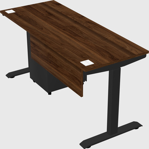 Single motor electric desk