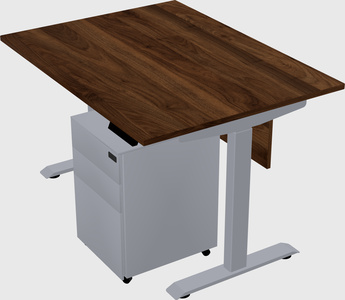 Single motor electric desk