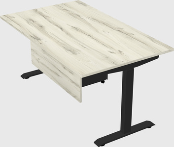 Single motor electric desk