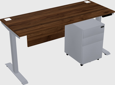 Single motor electric desk