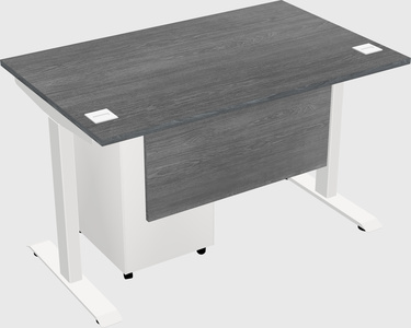 Single motor electric desk