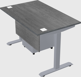 Single motor electric desk