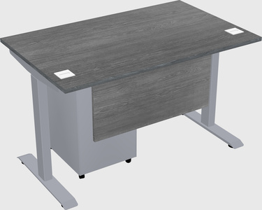 Single motor electric desk