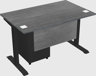 Single motor electric desk