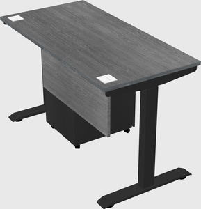 Single motor electric desk