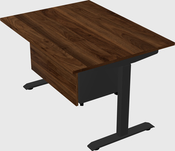Single motor electric desk
