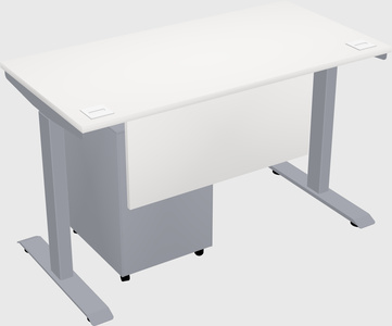 Single motor electric desk