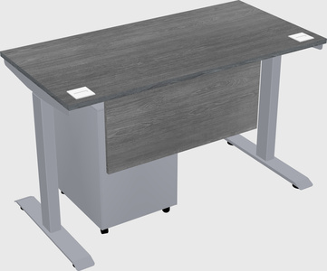 Single motor electric desk