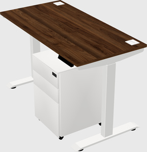 Single motor electric desk