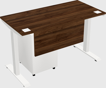 Single motor electric desk