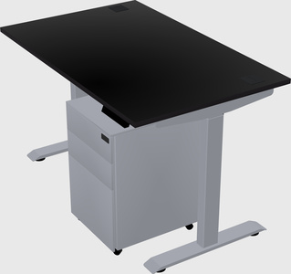 Single motor electric desk
