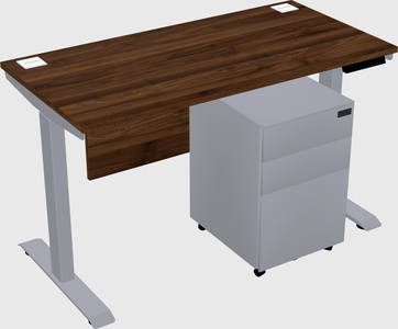 Single motor electric desk