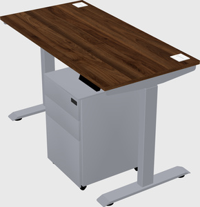 Single motor electric desk
