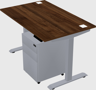 Single motor electric desk
