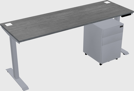 Single motor electric desk