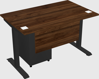Single motor electric desk