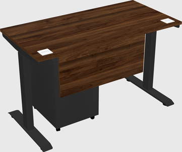 Single motor electric desk