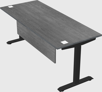 Single motor electric desk