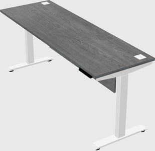 Single motor electric desk