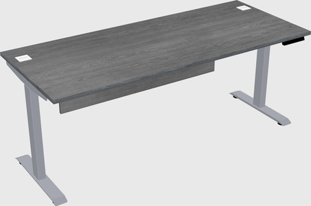 Single motor electric desk