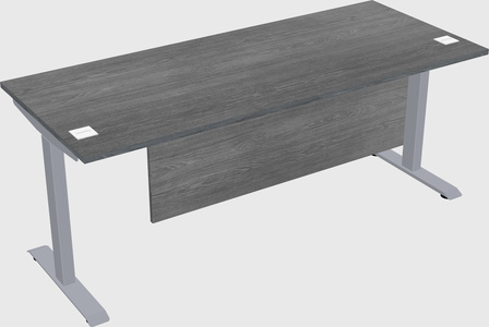 Single motor electric desk