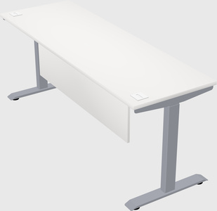 Single motor electric desk