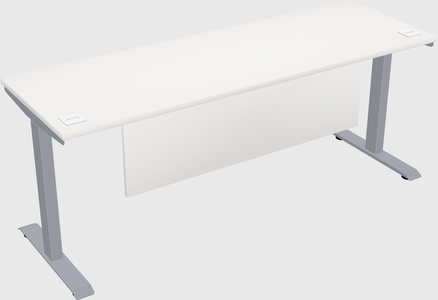 Single motor electric desk