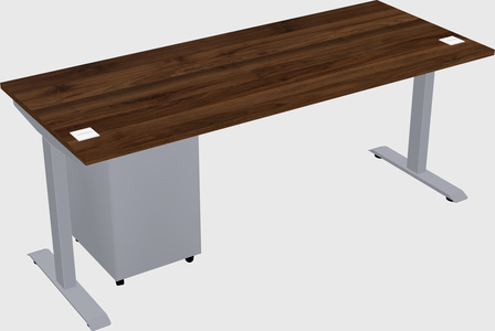 Single motor electric desk