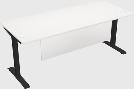 Single motor electric desk