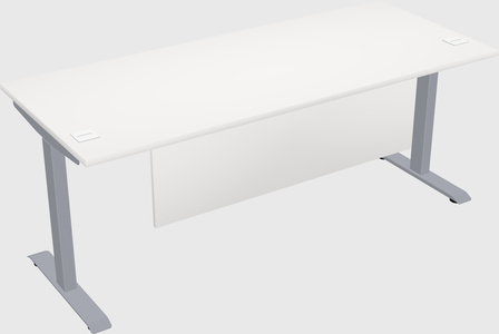 Single motor electric desk