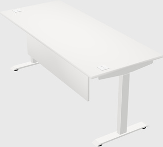 Single motor electric desk