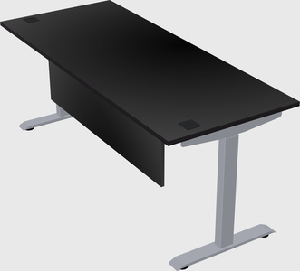 Single motor electric desk