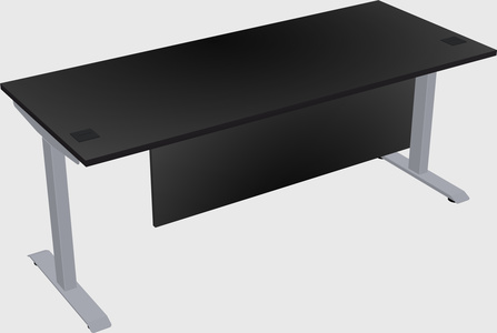 Single motor electric desk