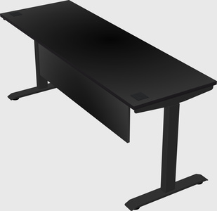 Single motor electric desk