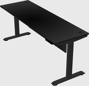 Single motor electric desk