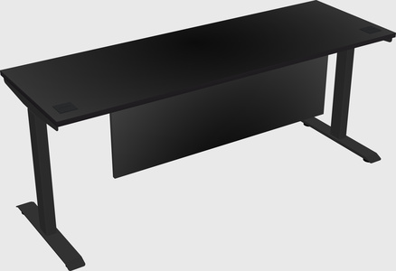 Single motor electric desk