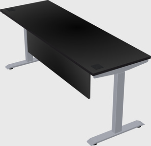 Single motor electric desk