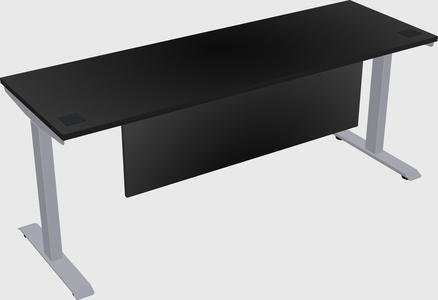 Single motor electric desk