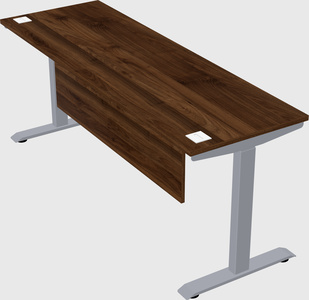Single motor electric desk