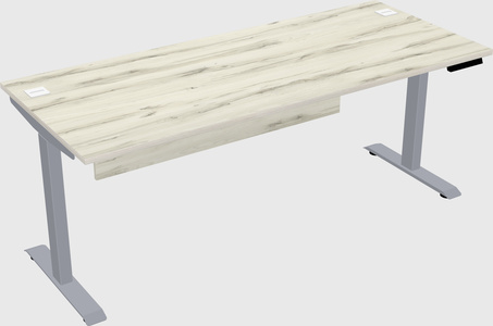 Single motor electric desk