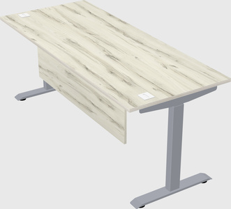 Single motor electric desk